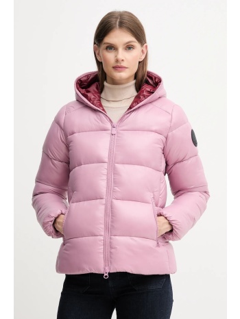 μπουφάν save the duck lois χρώμα ροζ, d38090w.love21 κύριο