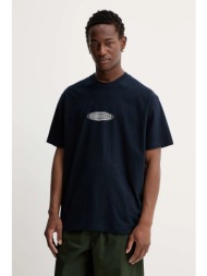 βαμβακερό μπλουζάκι guess jeans ανδρικό, χρώμα: ναυτικό μπλε, m5bi29 k8fq4 100% βαμβάκι