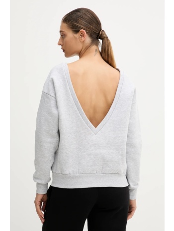 μπλούζα muuv. χρώμα γκρι, 0 90% βαμβάκι, 10% πολυεστέρας