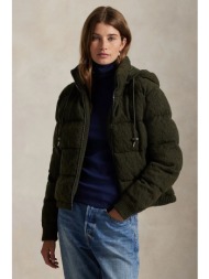 μάλλινο μπουφάν polo ralph lauren χρώμα: πράσινο, 211a92614 κύριο υλικό: 90% μαλλί, 10% κασμίρι
φόδρ