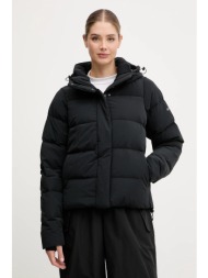 μπουφάν με επένδυση από πούπουλα columbia amaze puff χρώμα: μαύρο, 2133714 μόνωση: 85% ανακυκλωμένος