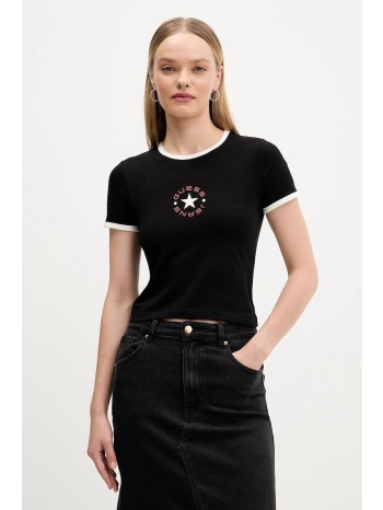 μπλουζάκι guess jeans χρώμα μαύρο, w5bi17 j1314 95%