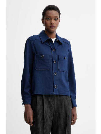 πουκάμισο sessun χρώμα ναυτικό μπλε, 25110020 73%