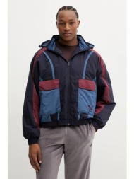 μπουφάν puma puma x kidsuper χρώμα: ναυτικό μπλε, 633054 100% πολυεστέρας