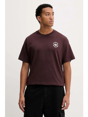 βαμβακερό μπλουζάκι adidas originals camel treffy ανδρικό