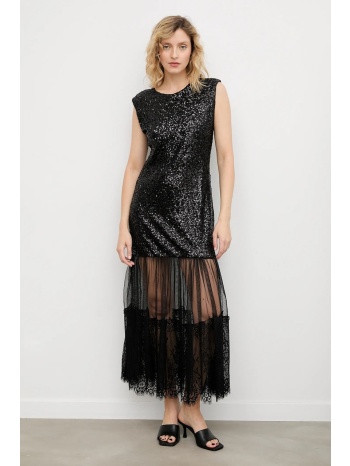 φόρεμα answear.lab χρώμα μαύρο 100% πολυεστέρας