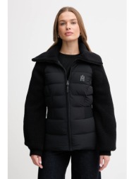 πουπουλένιο μπουφάν με προσθήκη μαλλιού mackage χρώμα: μαύρο, foxy φόδρα: 82% ανακυκλωμένο νάιλον, 1