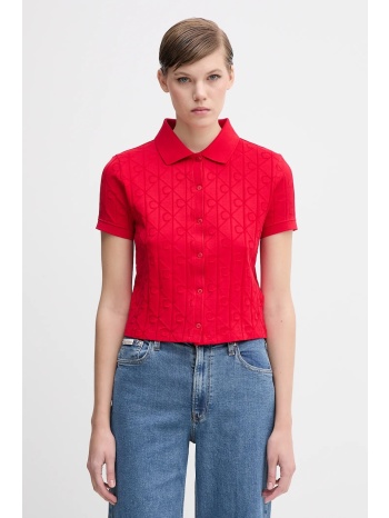 βαμβακερή ζακέτα calvin klein jeans γυναικεία, χρώμα