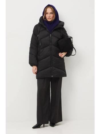 παλτό medicine χρώμα μαύρο γέμισμα στα μανίκια 100%