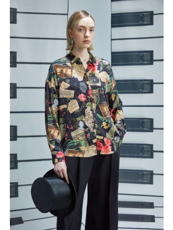 πουκάμισο medicine χρώμα πολύχρωμο 100% βισκόζη πλύση σε