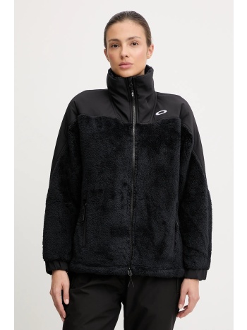 μπλούζα oakley mountain fire χρώμα μαύρο, foa500696 υλικό