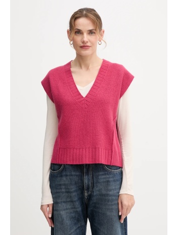 γιλέκο με προσθήκη μαλλιού united colors of benetton χρώμα