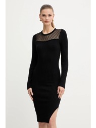 φόρεμα morgan χρώμα: μαύρο, rman υλικό 1: 78% lenzing ecovero βισκόζη, 22% πολυαμίδιο
υλικό 2: 67% β