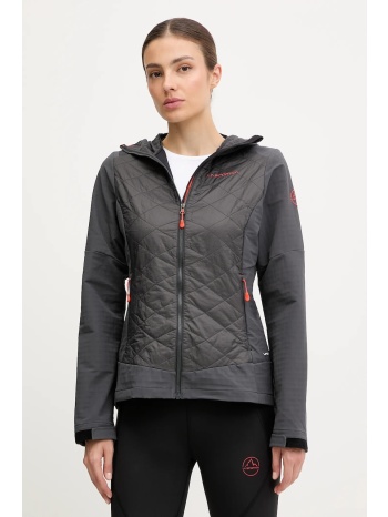 μπουφάν la sportiva kap hybrid χρώμα γκρι, zasj087 κύριο
