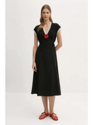 φόρεμα από βισκόζη the sleeper χρώμα: μαύρο, pmddr03p002l κύριο υλικό: 100% βισκόζη
εφαρμογή: 100% π