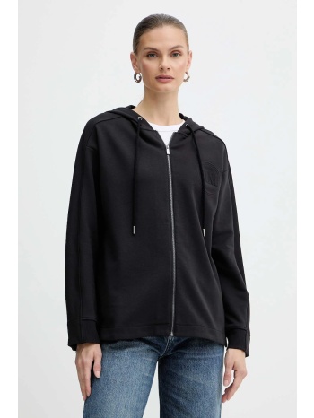 μπλούζα mm onore χρώμα μαύρο, με κουκούλα, 2526926018600