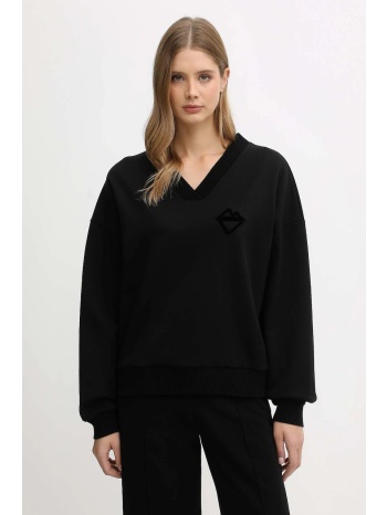 μπλούζα iceberg χρώμα μαύρο, e071 6331 κύριο υλικό 38%