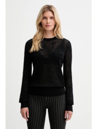 πουλόβερ g-star 0 χρώμα: μαύρο, d27724.b754 80% βισκόζη, 20% πολυαμίδιο