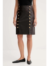 δερμάτινη φούστα bally ...