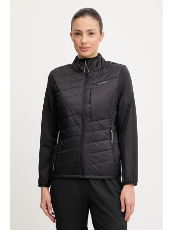 μπουφάν viking zemu χρώμα μαύρο, 750/27/0717 ένθετο 100%