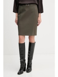 φούστα joseph ribkoff χρώμα: πράσινο, 253035 66% βισκόζη, 29% νάιλον, 5% ελαστάν