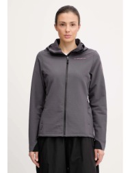 αθλητικό μπουφάν la sportiva descender storm χρώμα: γκρι, zasf034 91% ανακυκλωμένος πολυεστέρας, 9% 