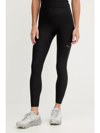 κολάν προπόνησης puma χρώμα μαύρο, 527452 85% πολυεστέρας