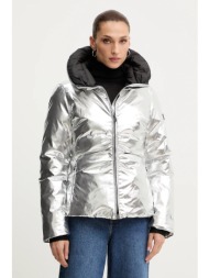 μπουφάν pinko χρώμα: ασημί, 106019 a2zd κύριο υλικό: 100% πολυεστέρας
φόδρα: 100% πολυεστέρας
ένθετο