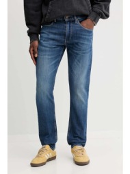 τζιν παντελόνι guess jeans χρώμα: μπλε, m5ba1c d002c 99% βαμβάκι, 1% ελαστάν