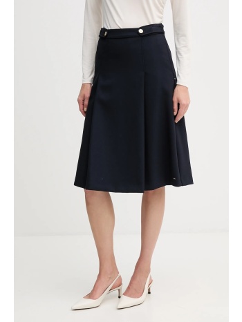 φούστα tommy hilfiger χρώμα ναυτικό μπλε, ww0ww48263 κύριο