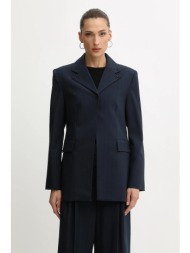 σακάκι stine goya 0 χρώμα: ναυτικό μπλε, sg-aw25-j060-2435 κύριο υλικό: 97% ανακυκλωμένος πολυεστέρα