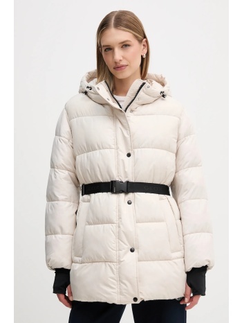 μπουφάν geox spherica χρώμα μπεζ, w5628k t3273 κύριο