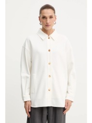 πουκάμισο mm comma χρώμα: άσπρο, 2526956018600 54% βαμβάκι, 46% πολυεστέρας