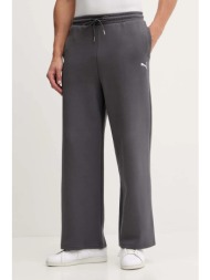 παντελόνι φόρμας puma ανδρικό, χρώμα: γκρι, 632067 κύριο υλικό: 77% βαμβάκι, 23% πολυεστέρας
φόδρα τ