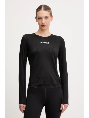 μακρυμάνικο προπόνησης calvin klein performance χρώμα