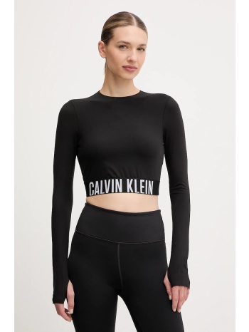 μακρυμάνικο προπόνησης calvin klein performance χρώμα