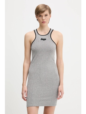 φόρεμα hugo blue χρώμα ασημί, 50546952 70% πολυεστέρας