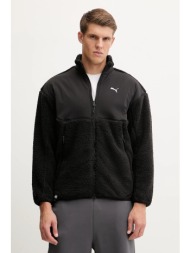 μπλούζα puma χρώμα: μαύρο, 632104 κύριο υλικό: 67% βαμβάκι, 33% πολυεστέρας
πλέξη λαστιχο: 96% βαμβά