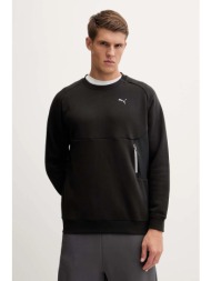 μπλούζα puma χρώμα: μαύρο, 633436 υλικό 1: 100% πολυεστέρας
υλικό 2: 94% πολυαμίδιο, 6% ελαστάν
φόδρ