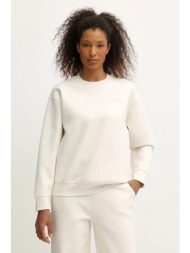 μπλούζα guess aurelia χρώμα: μπεζ, v5bq05 k1971 69% βαμβάκι, 26% πολυεστέρας, 5% ελαστάν