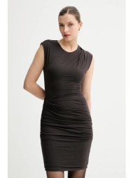 φόρεμα guess jolie χρώμα: καφέ, w5bk14 kc1j2 κύριο υλικό: 92% βισκόζη, 8% ελαστάν
φόδρα: 88% πολυεστ