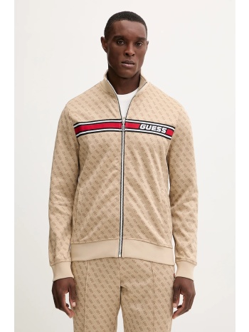μπλούζα guess korbin χρώμα μπεζ, z2bq06 k7122 57%