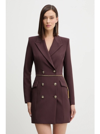φόρεμα elisabetta franchi χρώμα μπορντό, ab89657e2 κύριο