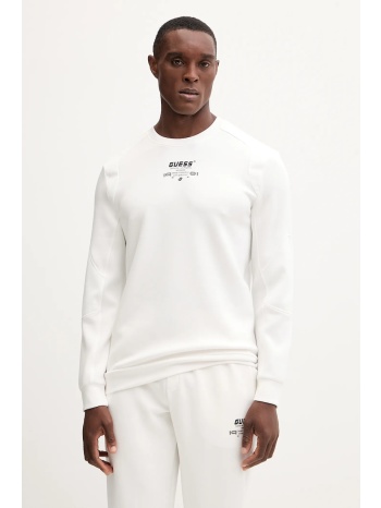 μπλούζα guess ryota χρώμα άσπρο, z5bq00 kcns2 κύριο υλικό
