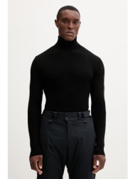 πουλόβερ fusalp ceillac χρώμα: μαύρο, o2103 70% βισκόζη, 30% πολυεστέρας