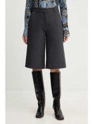 σορτς guess joandra χρώμα: γκρι, w5bd63 w2402 66% πολυεστέρας, 28% βισκόζη, 6% ελαστάν