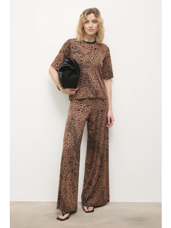 σετ answear.lab χρώμα καφέ 55% βισκόζη, 41% πολυεστέρας