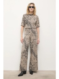 σετ answear.lab χρώμα: μπεζ 55% βισκόζη, 41% πολυεστέρας, 4% ελαστάν