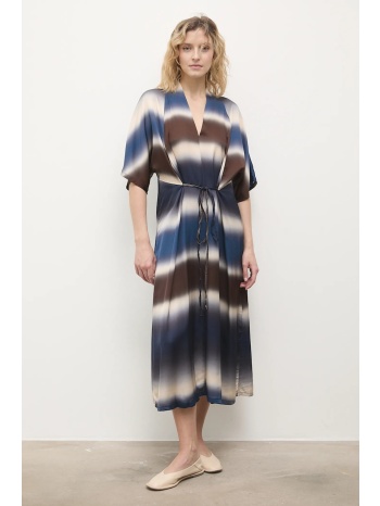 φόρεμα answear.lab χρώμα ναυτικό μπλε 100% βισκόζη