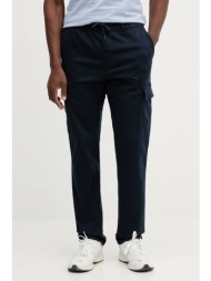 παντελόνι pepe jeans χρώμα: ναυτικό μπλε, pm211725 κύριο υλικό: 75% βαμβάκι, 12% modal, 11% πολυεστέ